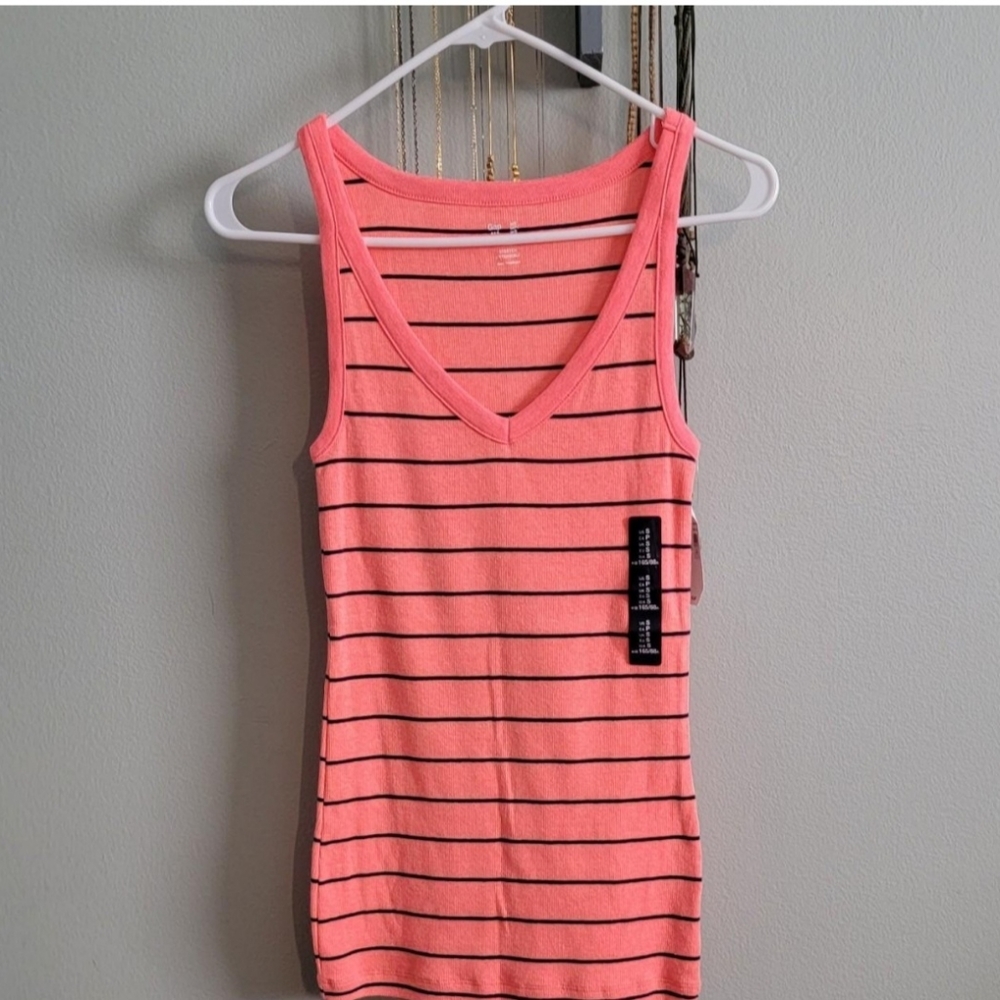Gap Coral Stripped Tank